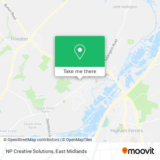 NP Creative Solutions map