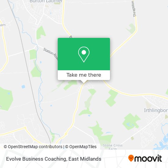 Evolve Business Coaching map