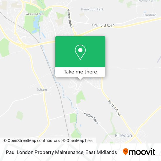Paul London Property Maintenance map