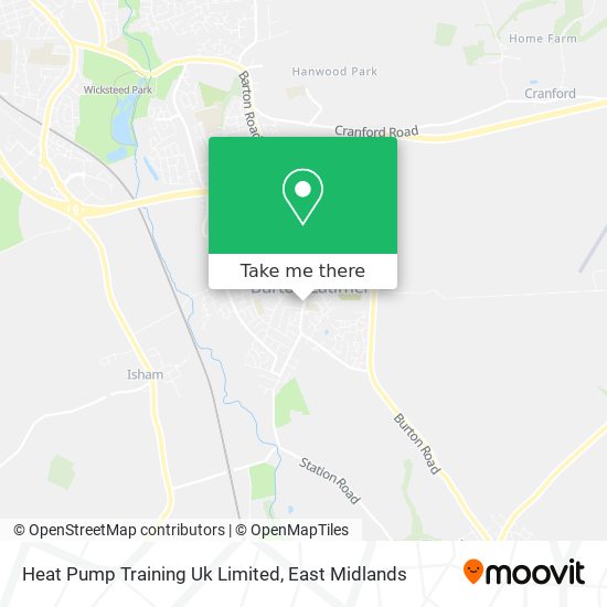 Heat Pump Training Uk Limited map
