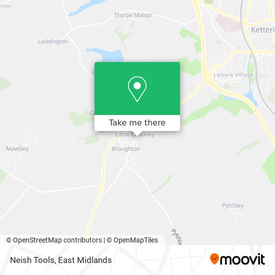 Neish Tools map