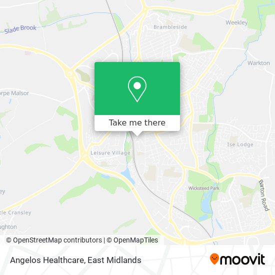 Angelos Healthcare map