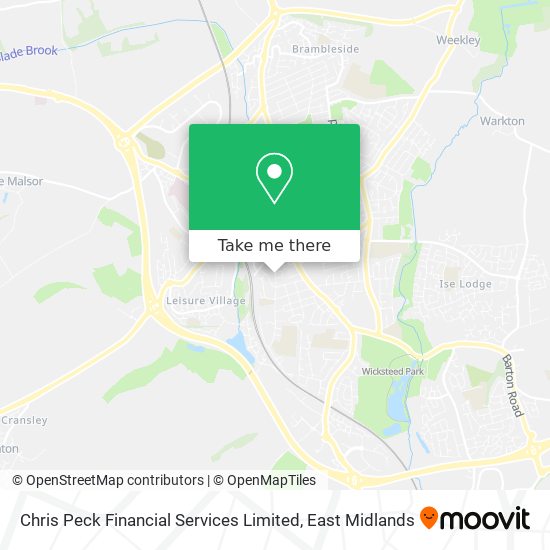 Chris Peck Financial Services Limited map