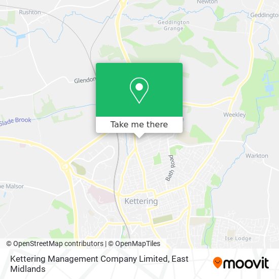 Kettering Management Company Limited map