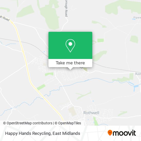 Happy Hands Recycling map