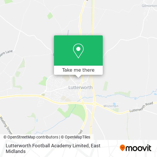 Lutterworth Football Academy Limited map