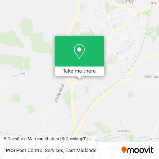 PCS Pest Control Services map