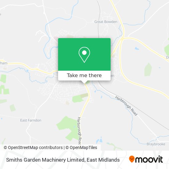 Smiths Garden Machinery Limited map