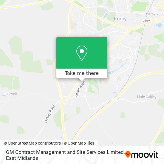 GM Contract Management and Site Services Limited map