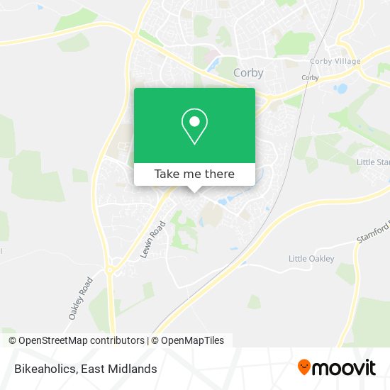 Bikeaholics map