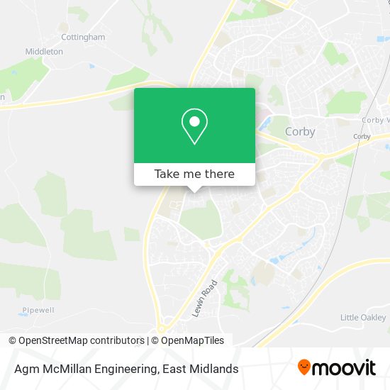 Agm McMillan Engineering map