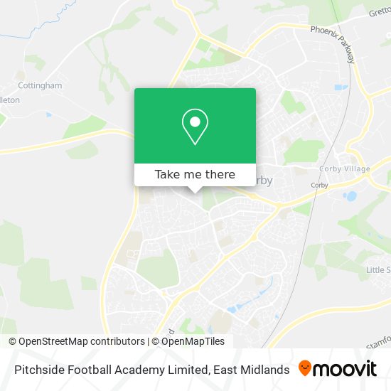 Pitchside Football Academy Limited map