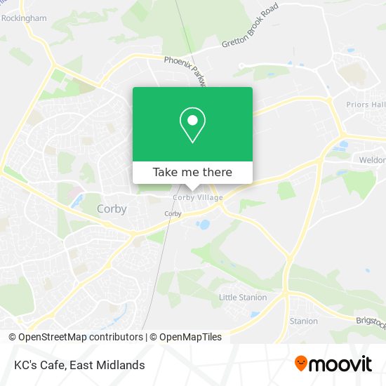 KC's Cafe map