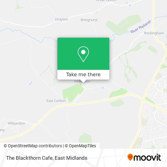 The Blackthorn Cafe map