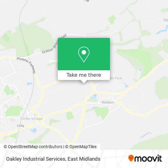 Oakley Industrial Services map