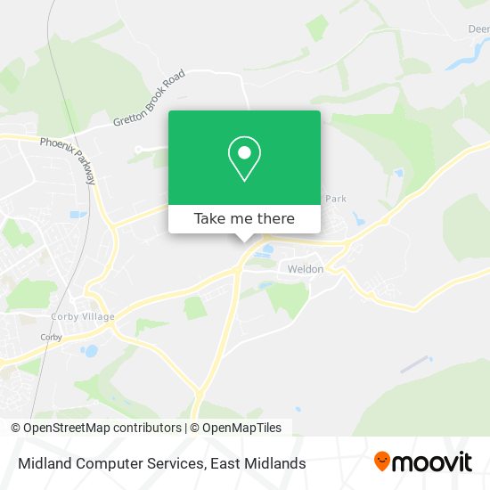 Midland Computer Services map