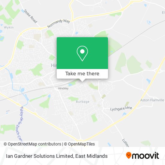 Ian Gardner Solutions Limited map