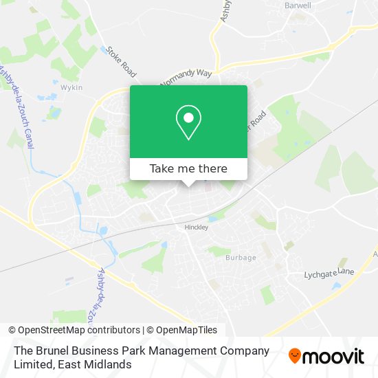 The Brunel Business Park Management Company Limited map