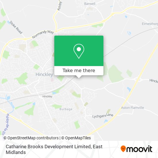 Catharine Brooks Development Limited map