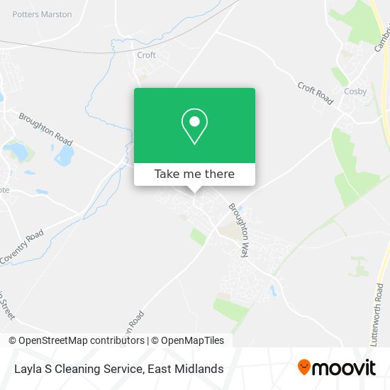 Layla S Cleaning Service map