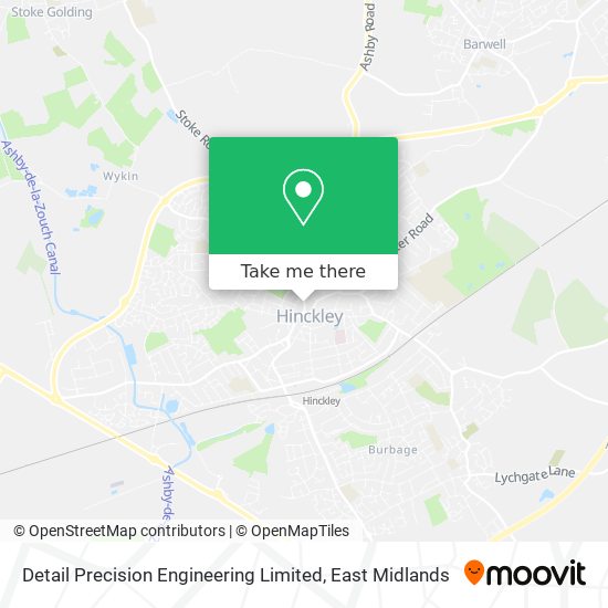 Detail Precision Engineering Limited map