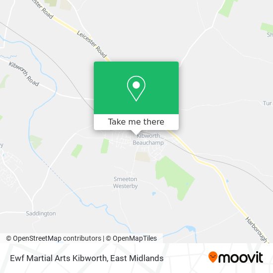 Ewf Martial Arts Kibworth map