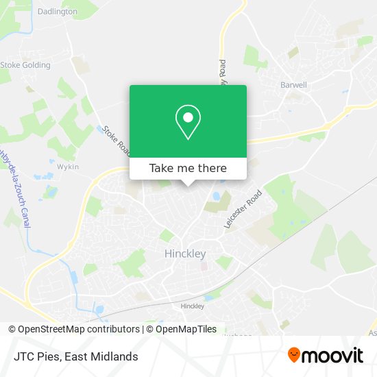 JTC Pies map