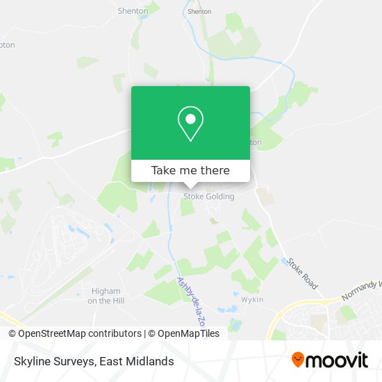 Skyline Surveys map