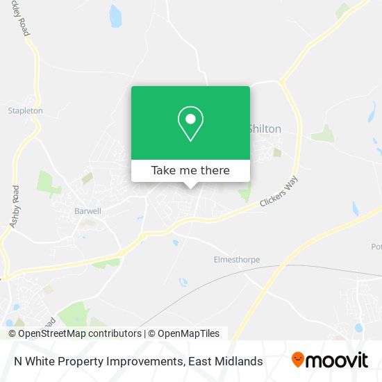 N White Property Improvements map