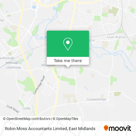 Robin Moss Accountants Limited map