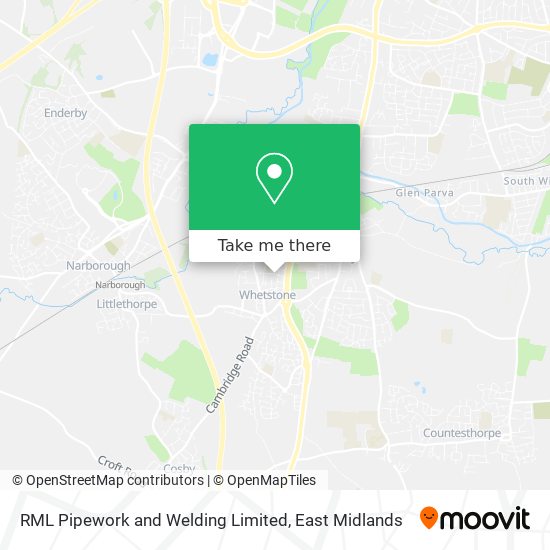 RML Pipework and Welding Limited map