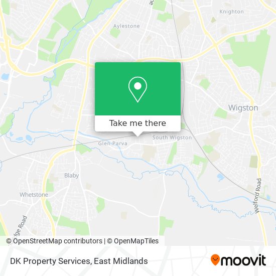 DK Property Services map