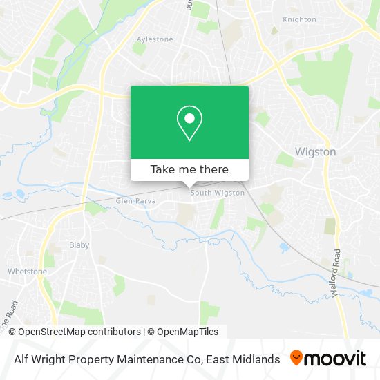 Alf Wright Property Maintenance Co map