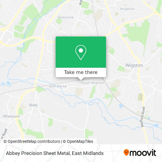 Abbey Precision Sheet Metal map