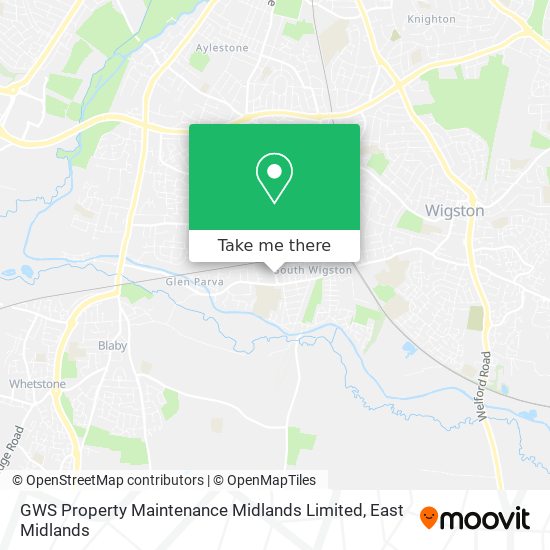 GWS Property Maintenance Midlands Limited map