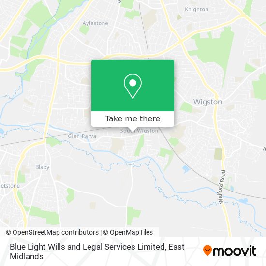 Blue Light Wills and Legal Services Limited map