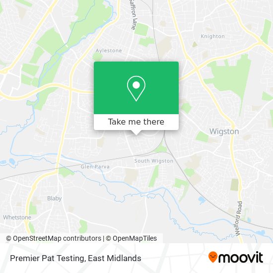 Premier Pat Testing map