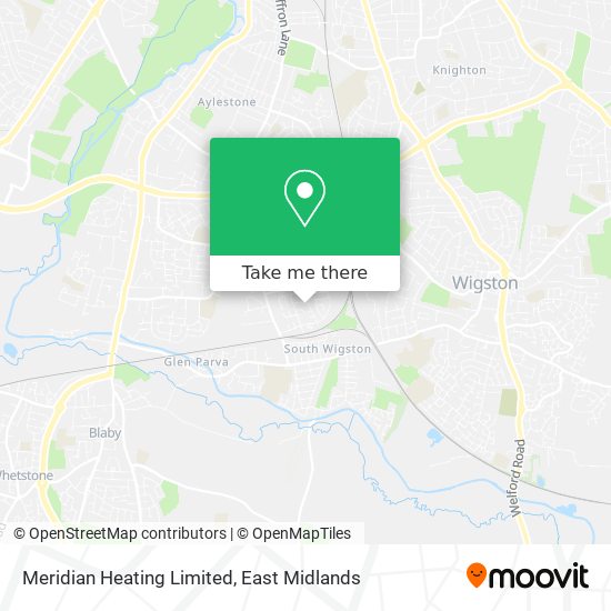 Meridian Heating Limited map