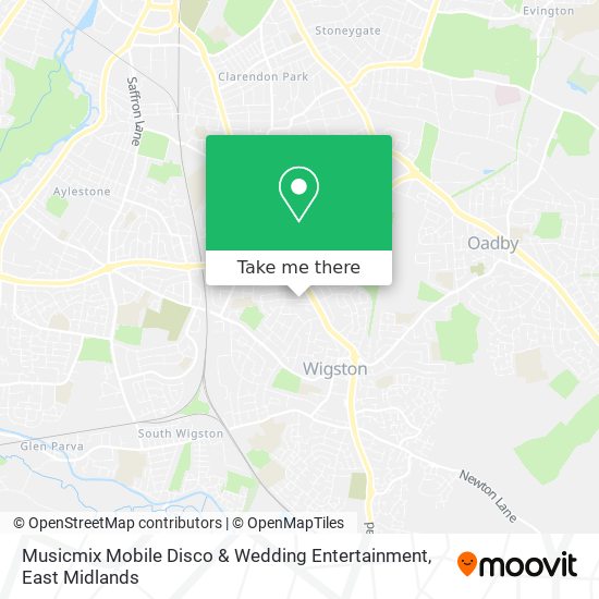 Musicmix Mobile Disco & Wedding Entertainment map