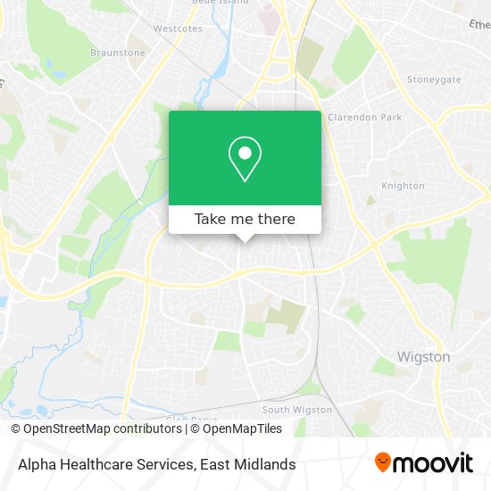 Alpha Healthcare Services map