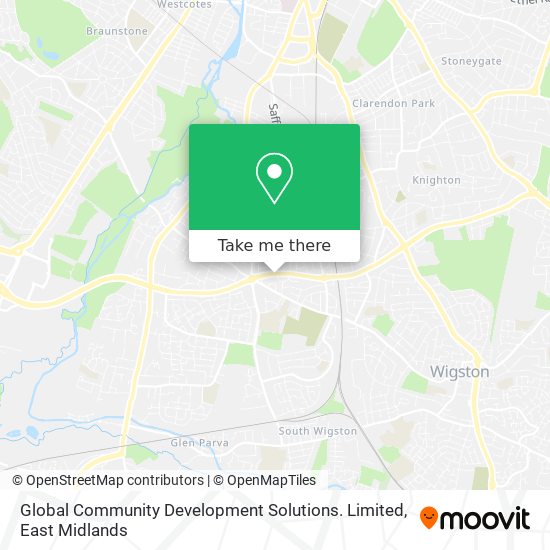 Global Community Development Solutions. Limited map