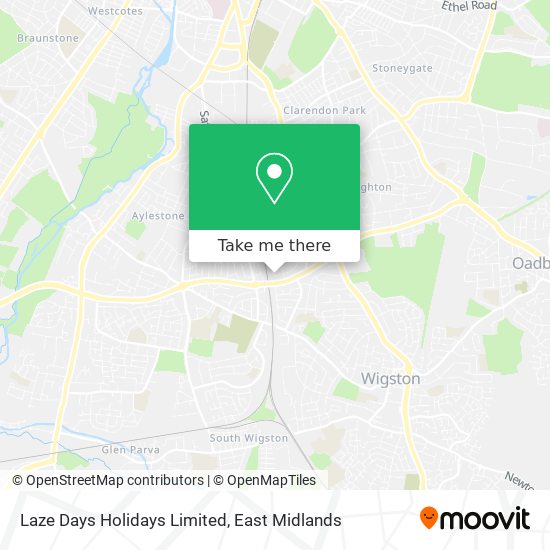 Laze Days Holidays Limited map
