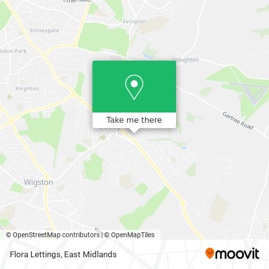 Flora Lettings map