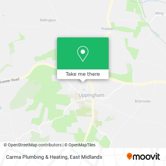 Carma Plumbing & Heating map
