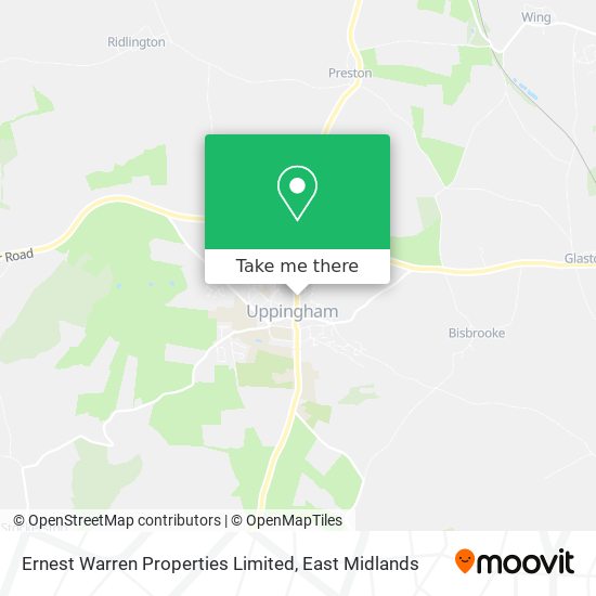 Ernest Warren Properties Limited map