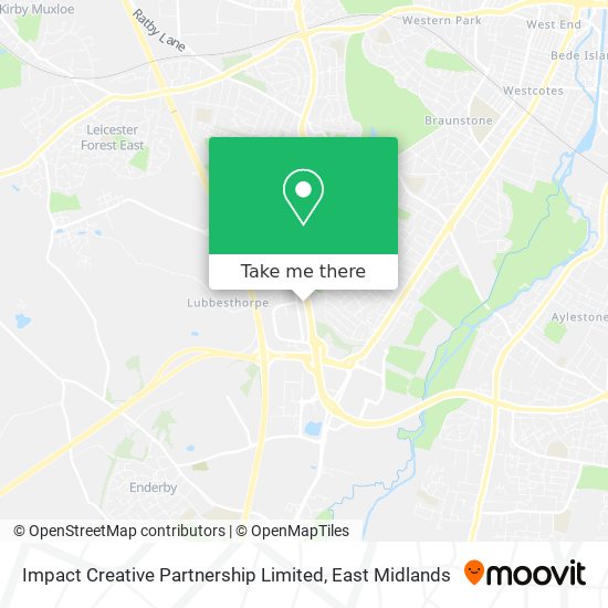 Impact Creative Partnership Limited map