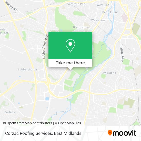 Corzac Roofing Services map