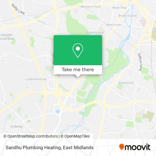 Sandhu Plumbing Heating map