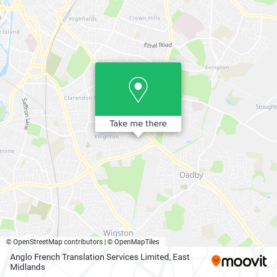 Anglo French Translation Services Limited map