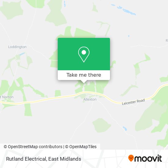 Rutland Electrical map